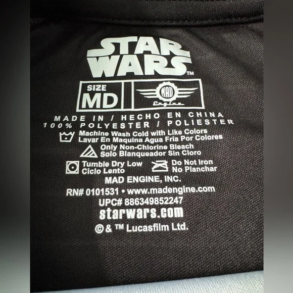 Star Wars Funko Storm Trooper Dri-Fit Shirt - Picture 3 of 7